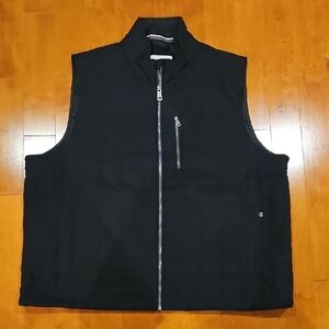 Ovis Men's Black Sleeveless Jacket